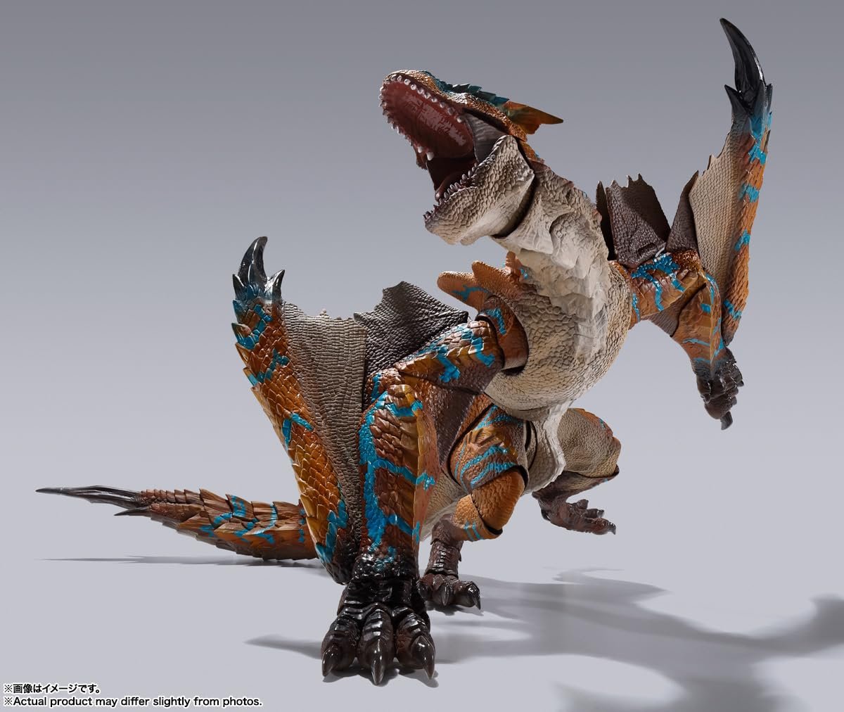 Фігурка Екшн Tamashii Nations Monster Hunter Rise Tigrex Bandai Spirits S.H.MonsterArts, фото №3