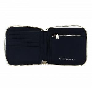 Гаманець Tommy Hilfiger Poppy MED ZA AW0AW14779 Синій (Breton Stripes) synthetic.ua - Фото 1