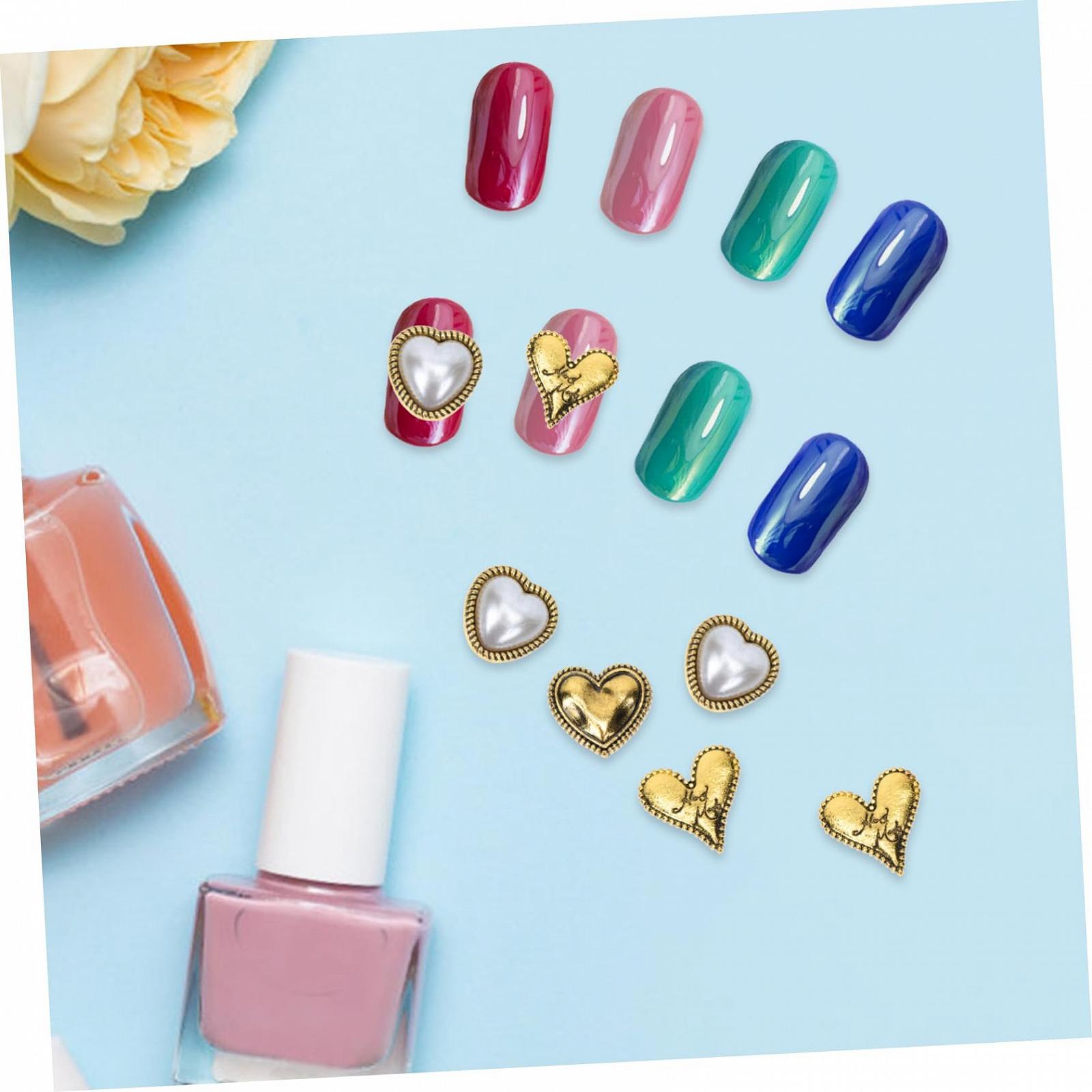 Прикраси для нігтів IMIKEYA Ретро, сплав, блискітки, фото №4