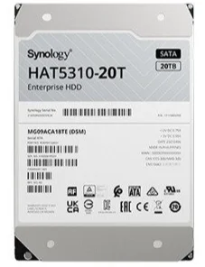 Внутрішній жорсткий диск 3.5" Synology HAT5310-20T 20TB 7200 об/хв 281 Мб/с SATA III - Фото 1