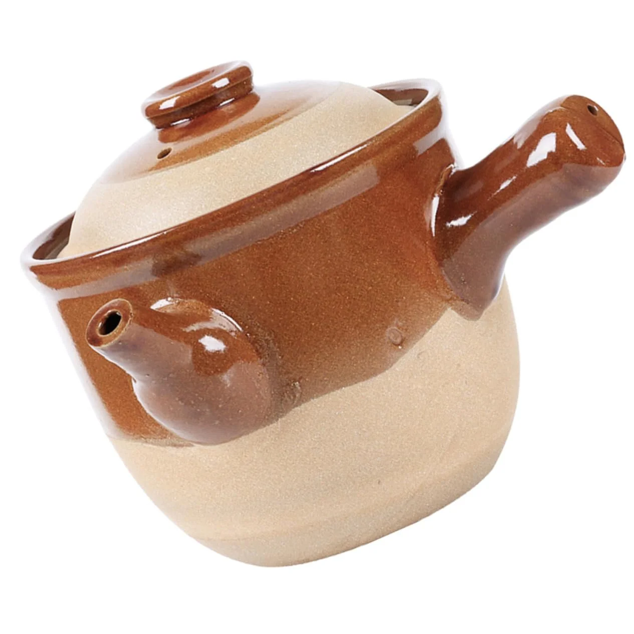 Глиняний горщик VICASKY для приготування медицини термостійкий з ергономічною ручкою, фото №1