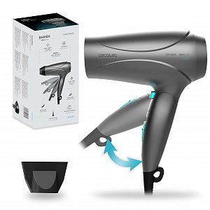 Фен Cecotec IoniCare Power&Go Compact, потужність 2400 Вт, DC-мотор, функція іонізації, висока потужність потоку, функція холодного повітря, технологія HairCare, складна ручка - Фото 1