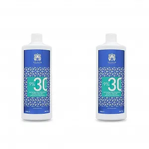 Крем-фарба Valquer Profesional Oxygenated Premium Ultra Creamy 9% (30 vol) для стійкої фарби для волосся - 1000 мл (2 шт. в упаковці) - Фото 1