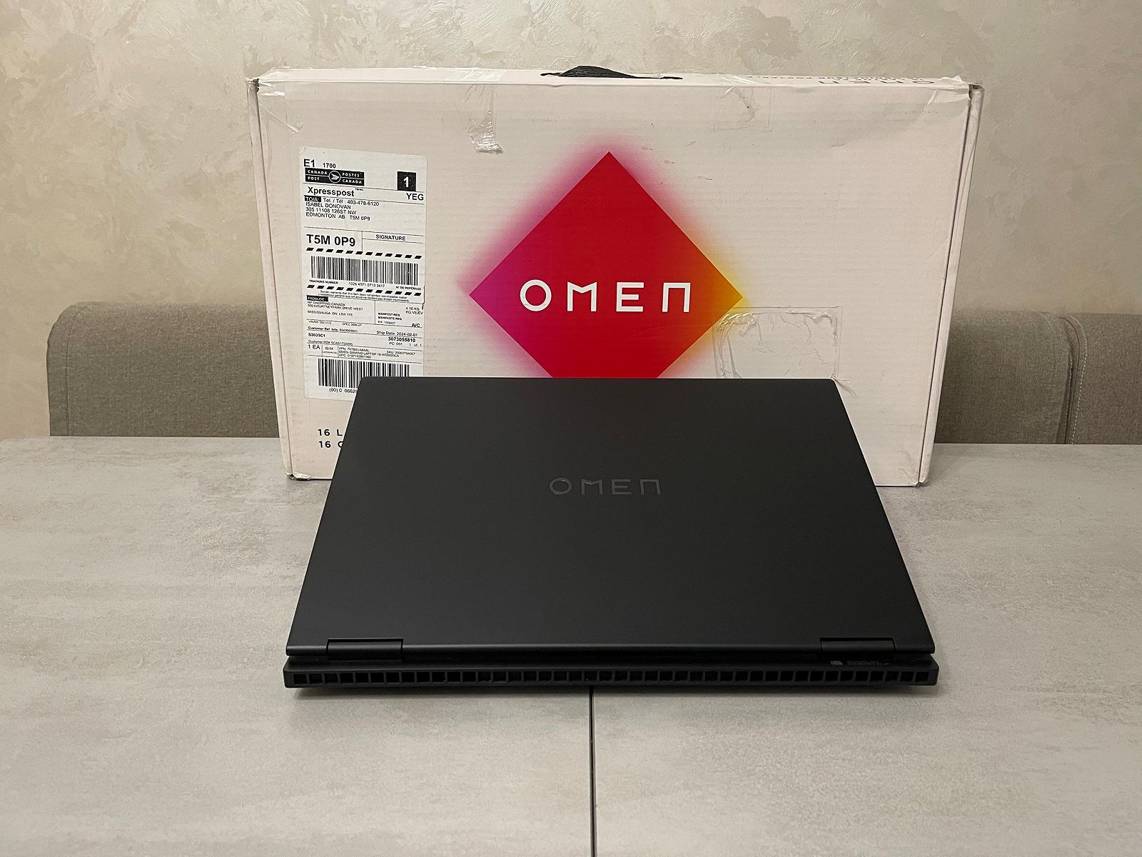 Ігровий ноутбук HP Omen 16-wd0020ca, 16,1" FHD IPS 165Hz, i7-13620H, 32GB, 2TB SSD, Nvidia GeForce RTX 4060 8GB, фото №7