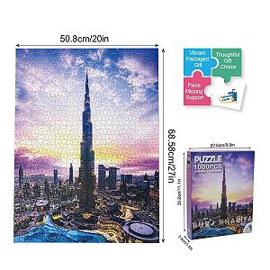 Пазл Universal Castle Oriental Landmark Мечеть Султанахмет, Стамбул 1000 елементів для дорослих synthetic.ua - Фото 1