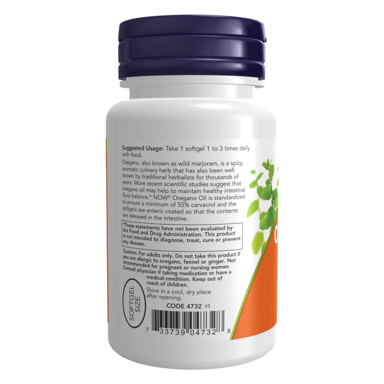 Oregano Oil Enteric 90 sgels, фото №4