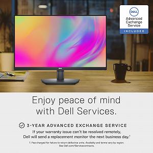 Монітор Dell SE2723DS 27 дюймів QHD (2560 x 1440) 75Hz IPS 4ms AMD FreeSync з регулюванням висоти 99% sRGB DisplayPort 2x HDMI Чорний synthetic.ua - Фото 1