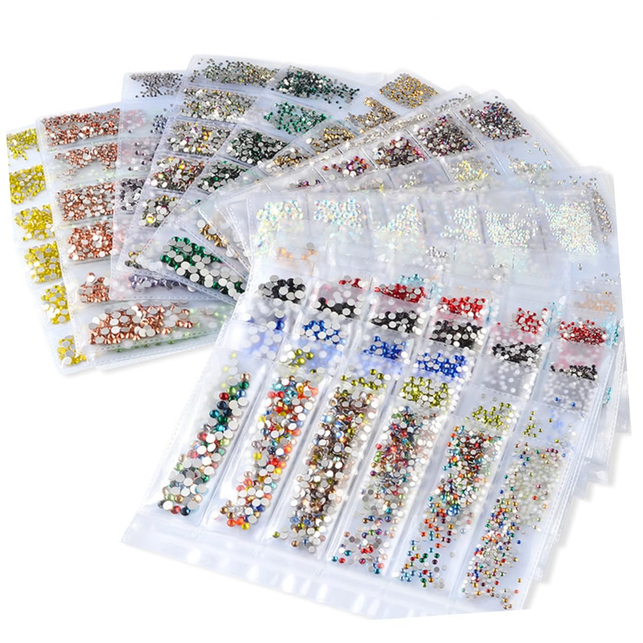 Стрази Червоний OUNONA 1364 шт., фото №5