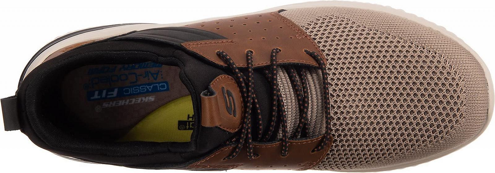 Кроссовки Skechers Hiking для мужчин, вязаные, на шнуровке, фото №5