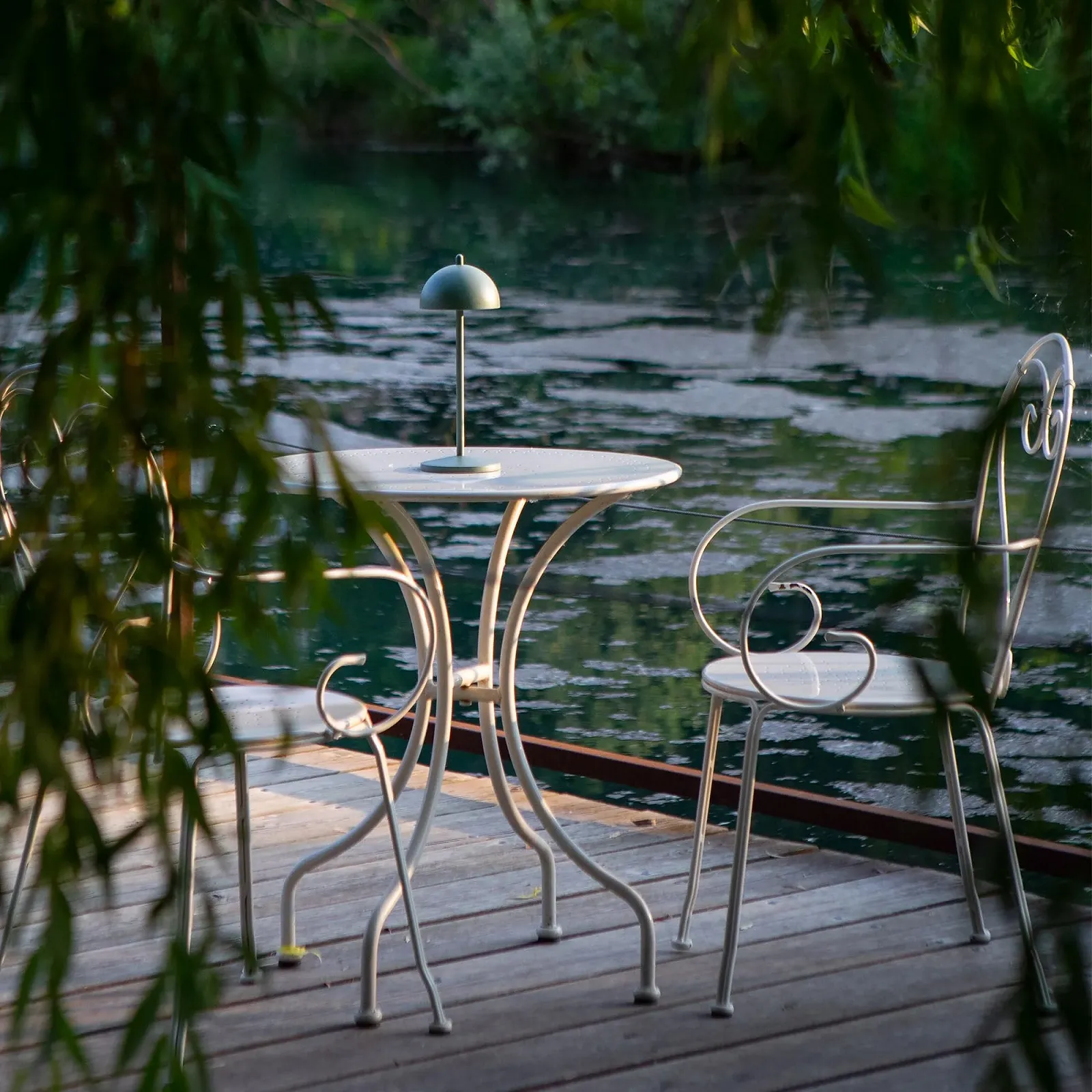 Настільна лампа EvaG Rechargeable Sage, фото №6