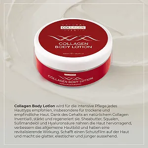 Лосьон для тела с коллагеном 300 мл с гиалуроновой кислотой, миндальным маслом, увлажняющий, регенерирующий synthetic.ua - Фото 1