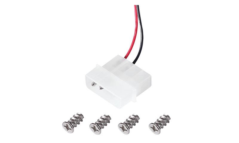 Вентилятор DeepCool XFAN 80 80х80х25мм Molex чорний, фото №3