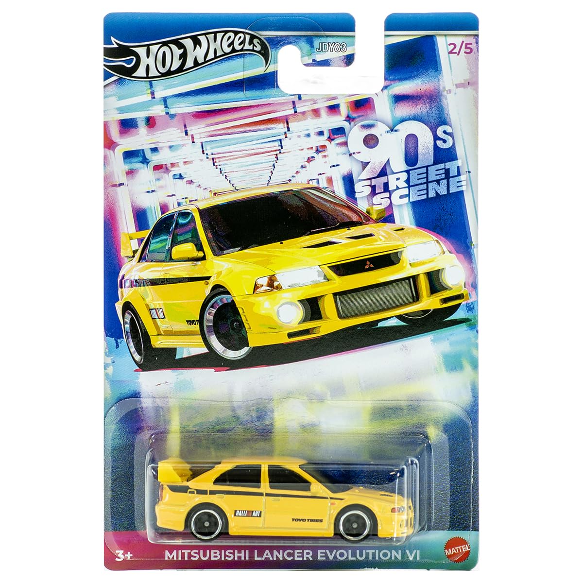 Автомобиль Hot Wheels 90s Street Scene Mitsubishi Lancer Evolution VI, фото №2