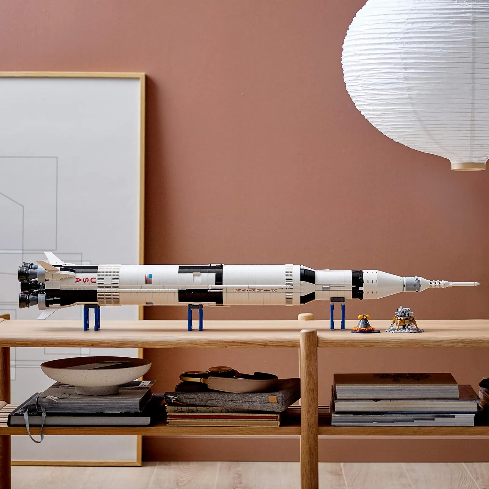 Конструктор LEGO Ideas NASA Apollo Saturn V 21309, 1969 деталей, фото №7