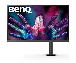 Монітор TFT 27" BenQ PD2705UA IPS 4K UHD 99 sRGB HDMI DP USB-C USB-hub HAS колонки темно-сірий - Фото 1