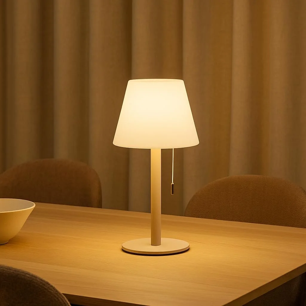 Настільна лампа Luxus Billy H30 x Ø12 LED Акумуляторна Gold, фото №7