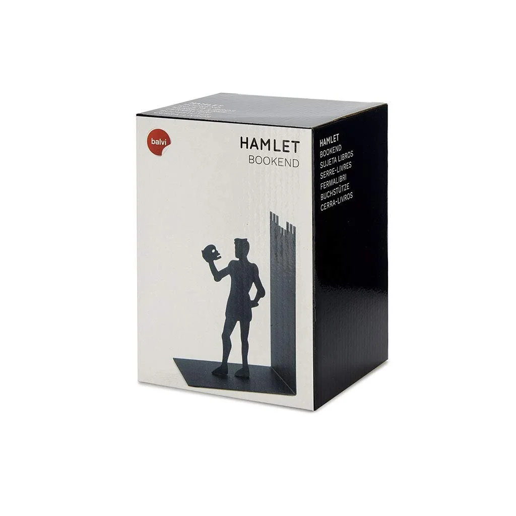 Держатель для книг balvi Металл Hamlet Black Оригинальный дизайн, фото №6