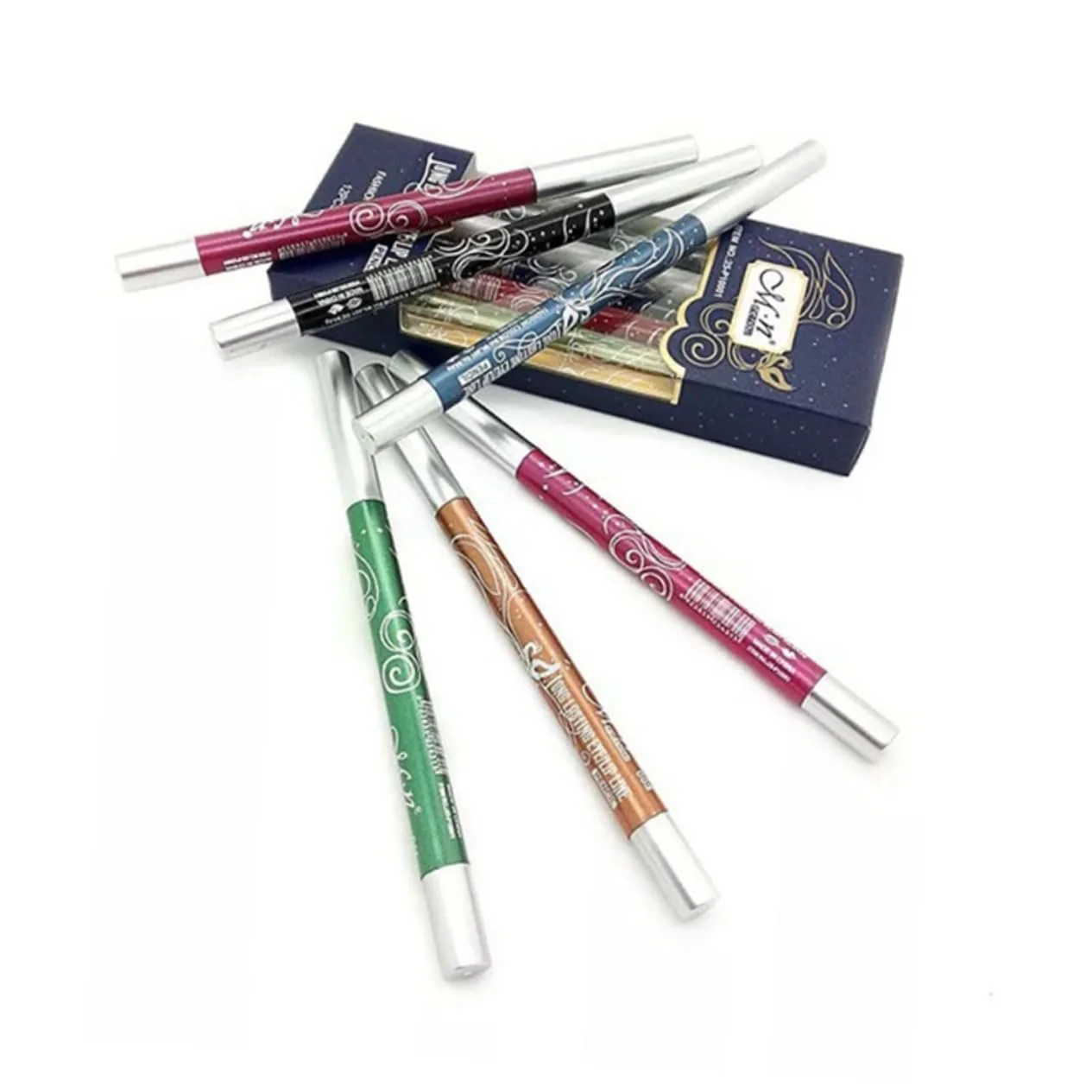 Набір кольорових водостійких олівців для очей FRCOLOR, фото №4 Набір кольорових водостійких олівців для очей FRCOLOR, фото №4