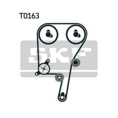 Комплект ременя ГРМ SKF VKMA 06038, фото №2