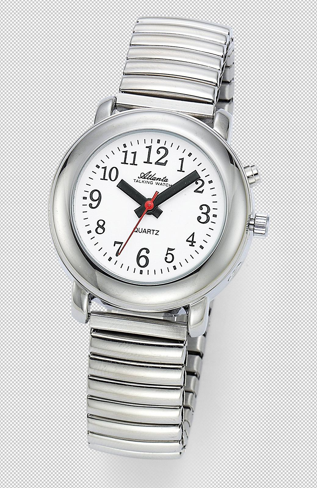 Годинник, що говорить, для жінок Silver 8915-19, сріблястий, браслет, фото №2 Годинник, що говорить, для жінок Silver 8915-19, сріблястий, браслет, фото №2