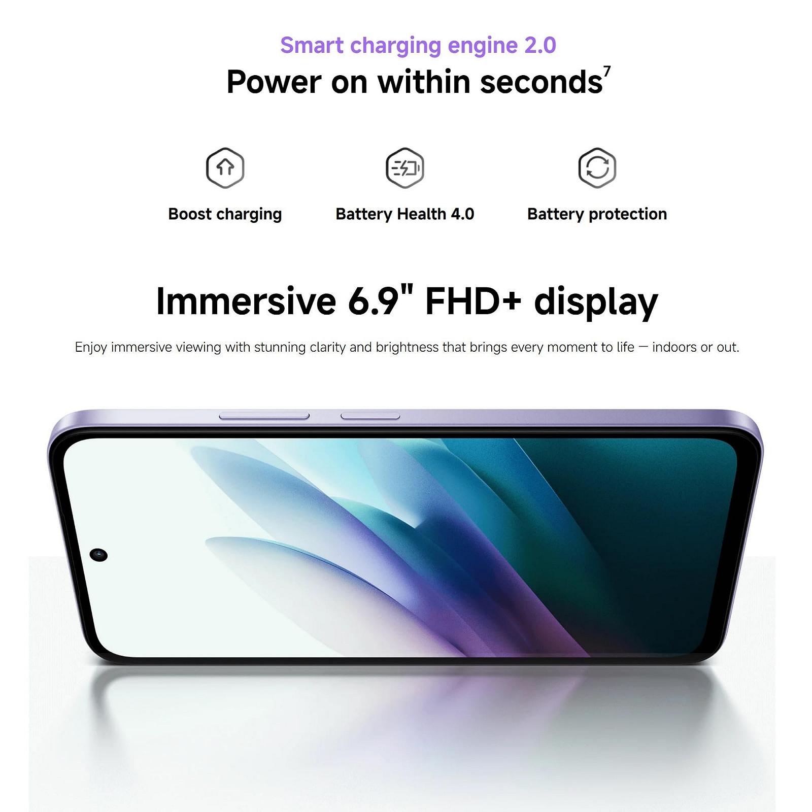 Смартфон Xiaomi Redmi 15 8/256GB 6.9" 120Hz 50MP 7000mAh Midnight Black, фото №6 Смартфон Xiaomi Redmi 15 8/256GB 6.9" 120Hz 50MP 7000mAh Midnight Black, фото №6