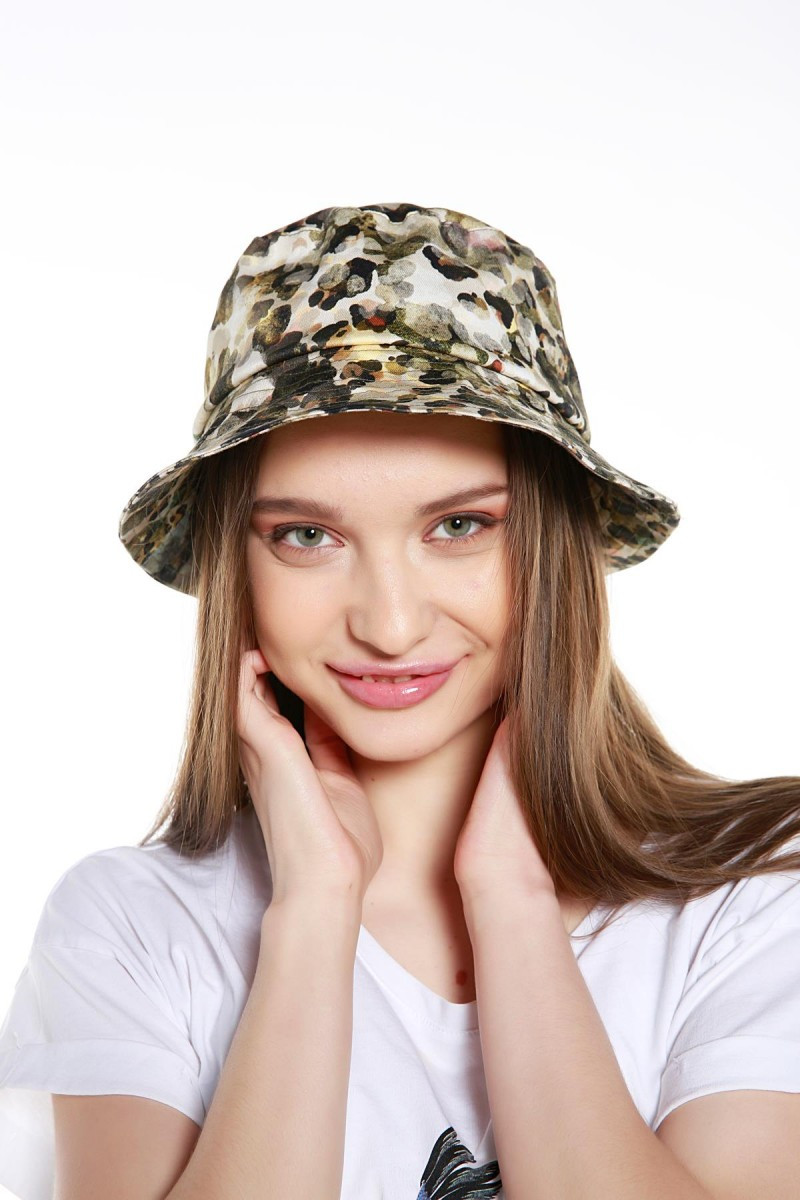 Панама з прінтом TELOS 57 см Хакі (карт-55) MB, фото №1