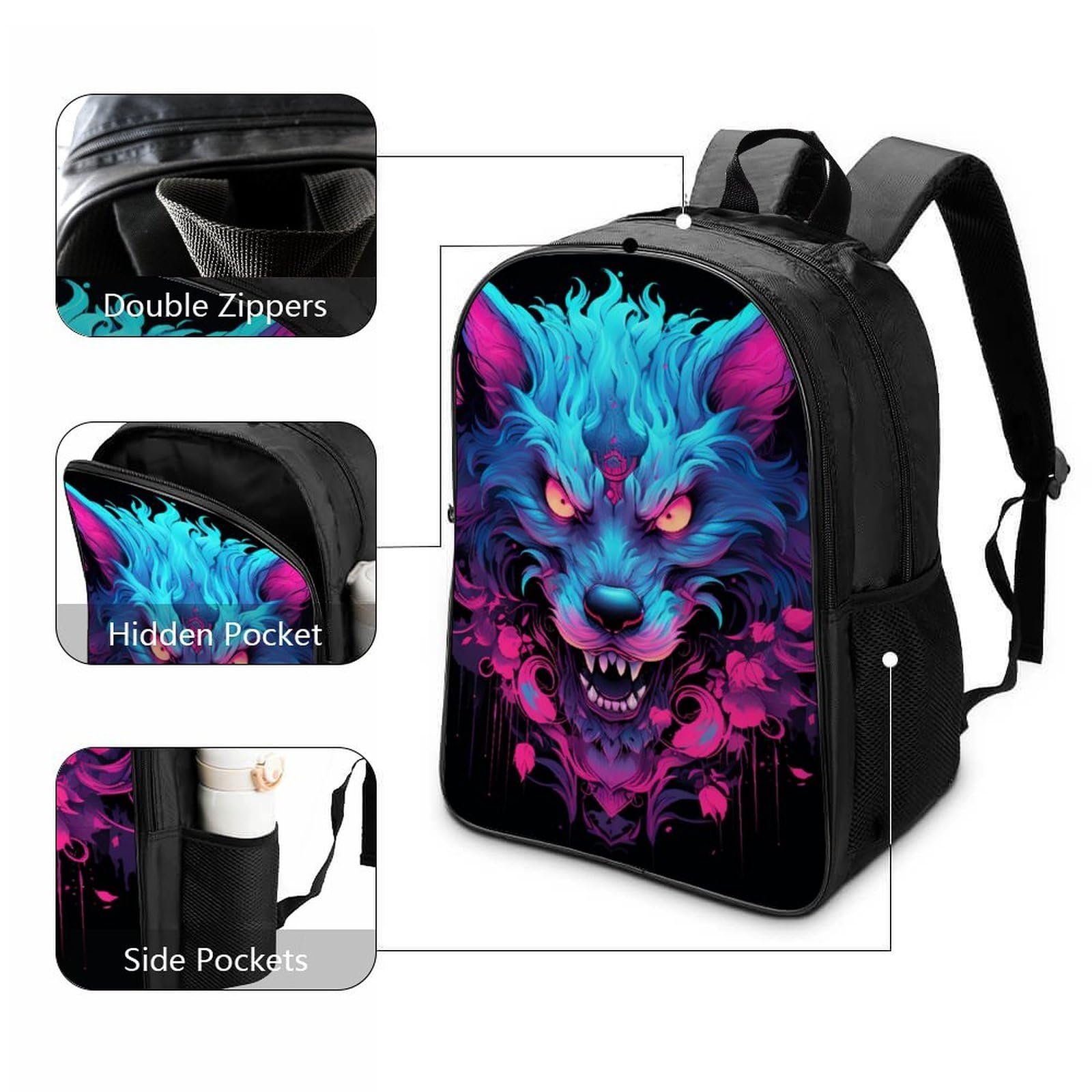 Ранець Wolf RSIUUODNF 40x28x16см, фото №3