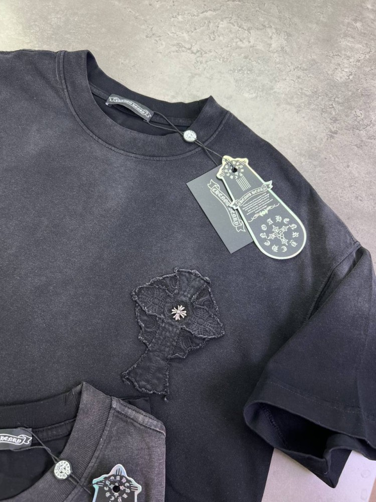 Футболка Chrome Hearts сіра f668, фото №5