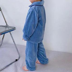 Дитячий Комплект Одягу для Малюків: Кофта з Довгими Рукавами та Штани, Однотонний, Весняний synthetic.ua - Фото 1