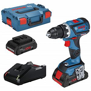 Акумуляторний дриль Шурупокрут Bosch Professional GSR 18V-60 C з 2x 4.0 ProCore батареями та зарядним пристроєм GAL1880CV у L-Boxx - Фото 1