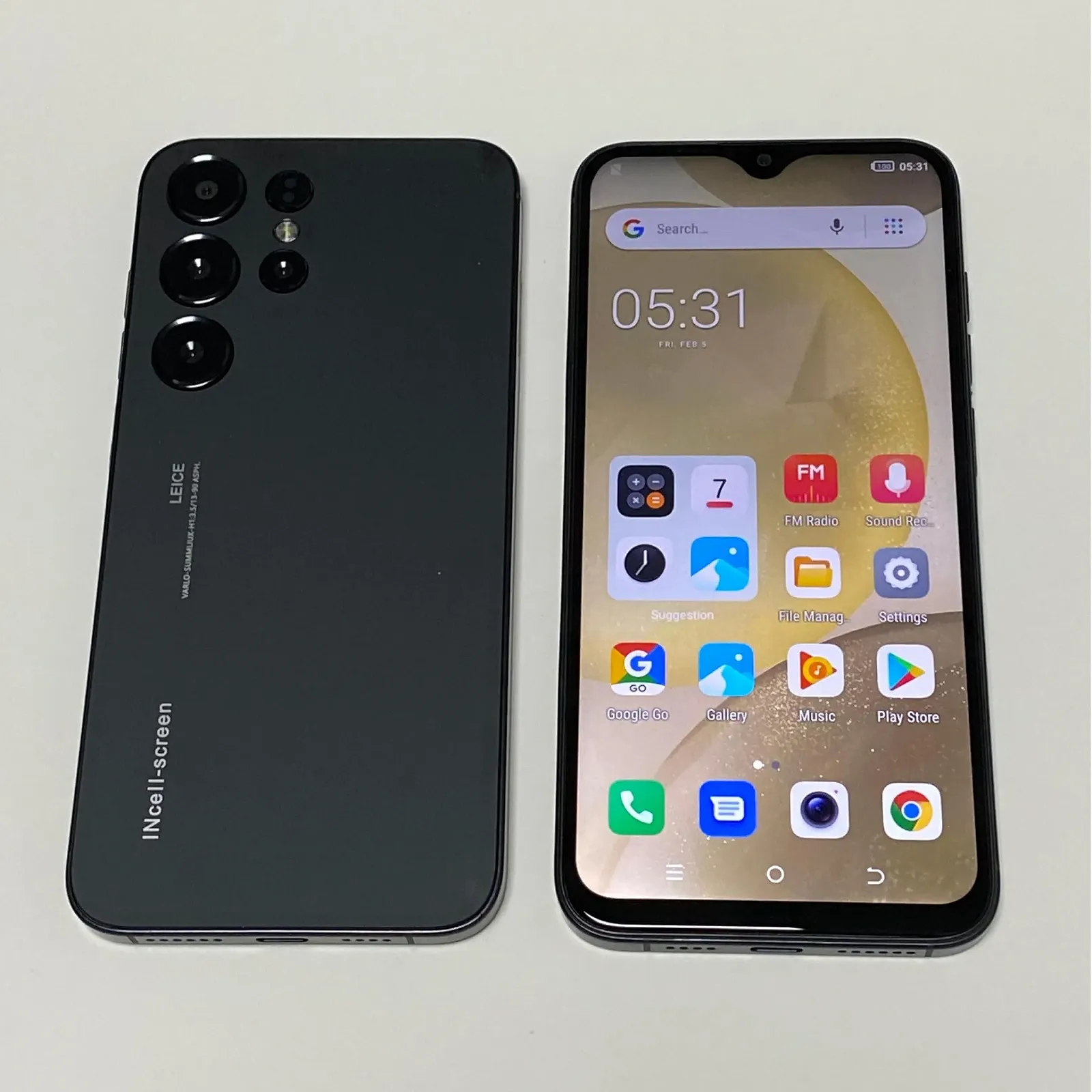 Смартфон Unlock 5 6.3" 2GB/16GB 4G Android Black, фото №5