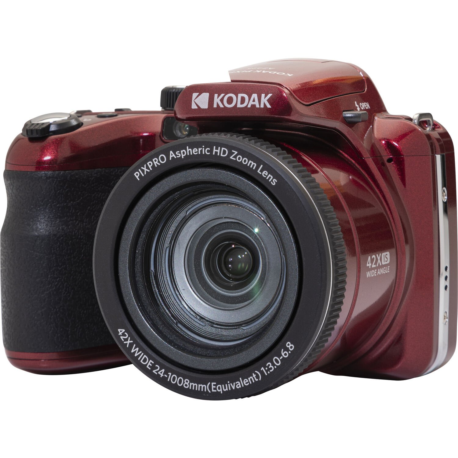 Фотоапарат Kodak Pixpro AZ425 20Мп / CCD / 42Х зум / Червоний, фото №3