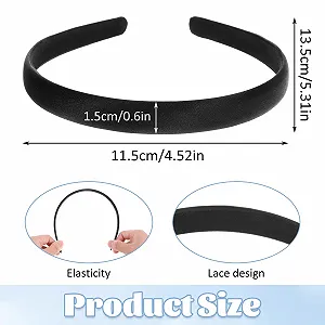 Обруч Атласний Широкий synthetic.ua - Фото 1