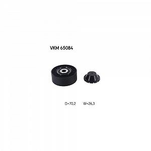 Ролик обводной/направляющий, поликлиновой ремень SKF VKM 65084 для HYUNDAI KIA, верхний - Фото 1