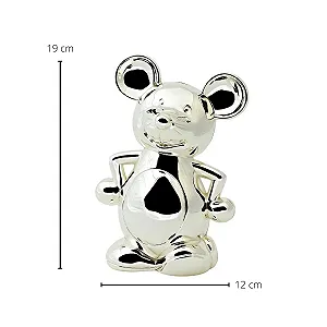 Скарбничка EDZARD Mouse посріблена 19 см synthetic.ua - Фото 1