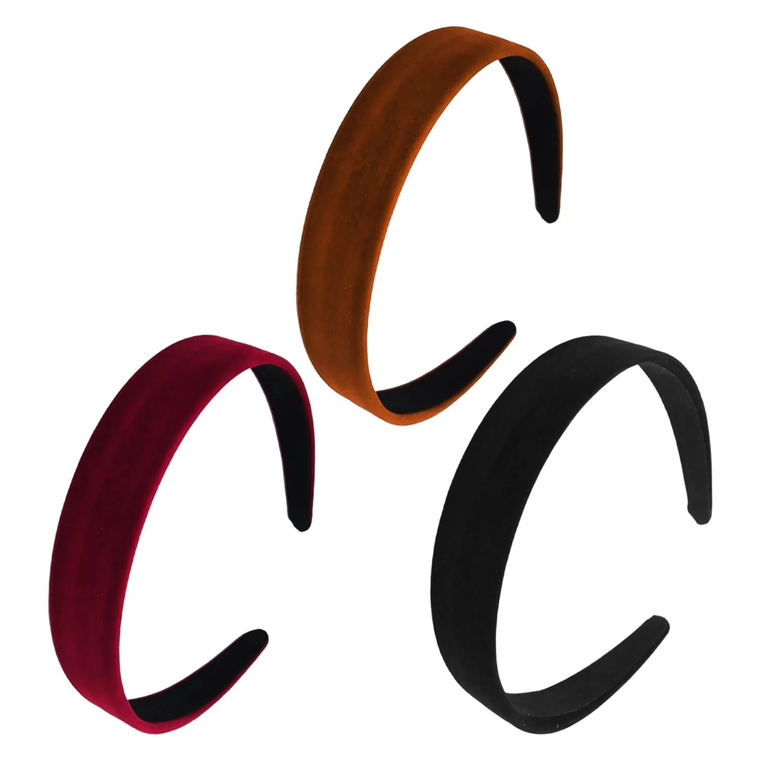 Обруч на голову оксамитова Широка, фото №1 Обруч на голову оксамитова Широка, фото №1