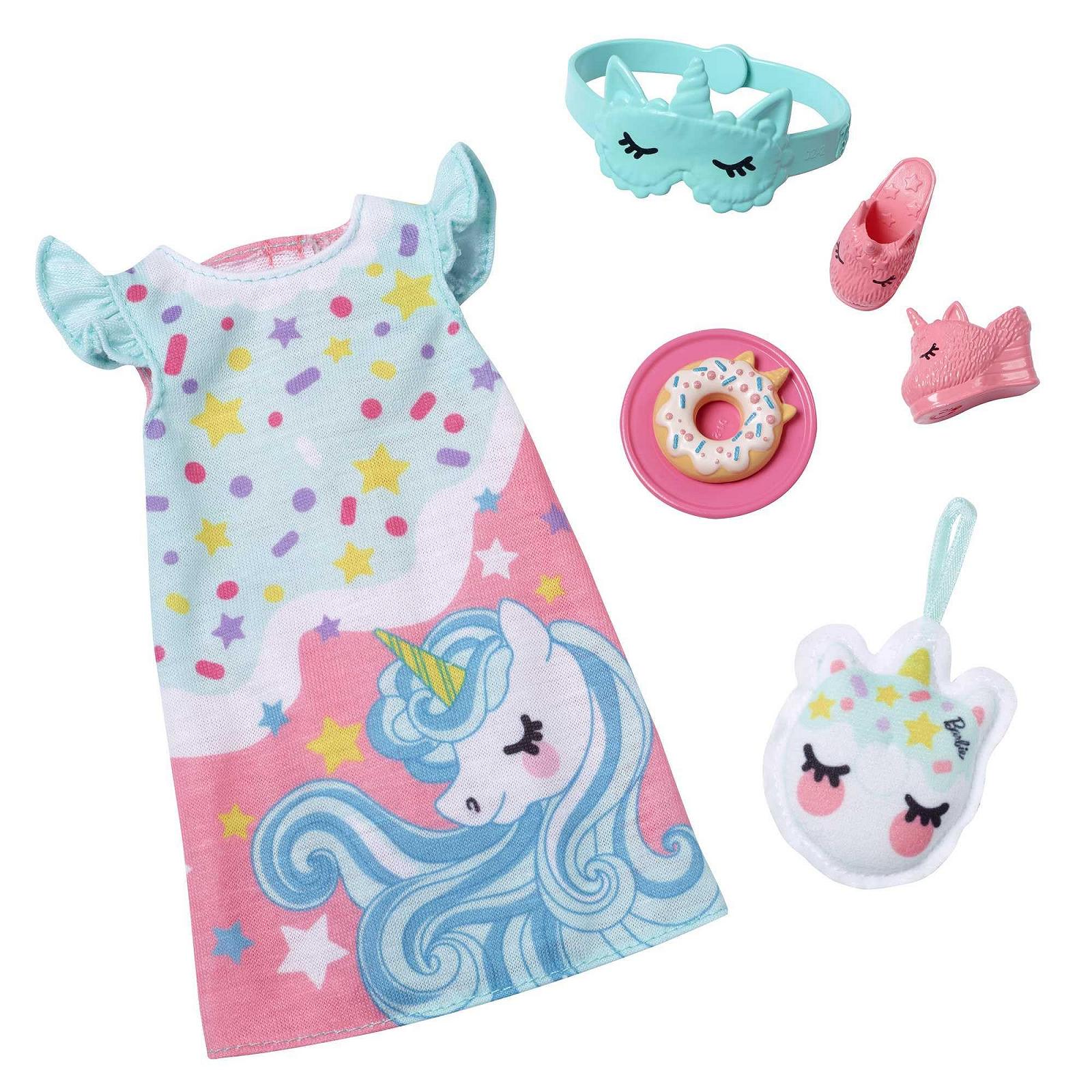 Одежда Barbie My First Fashion Pack Пижамы и тапочки, фото №1
