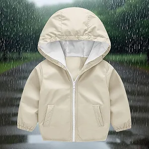 Водонепроникна дитяча куртка з капюшоном KQIVAM synthetic.ua - Фото 1