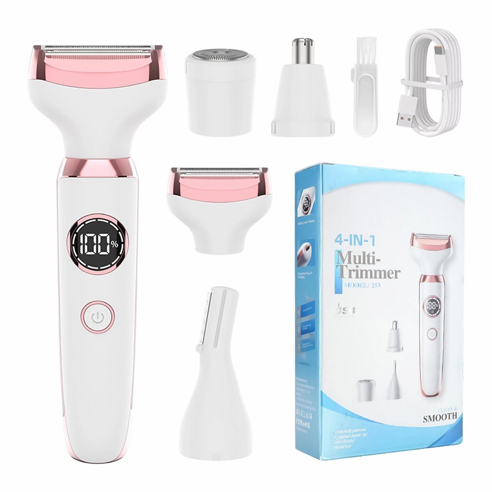 Электробритва женская Bikini Trimmer для лица и тела быстрая зарядка 7000 об/мин, фото №9