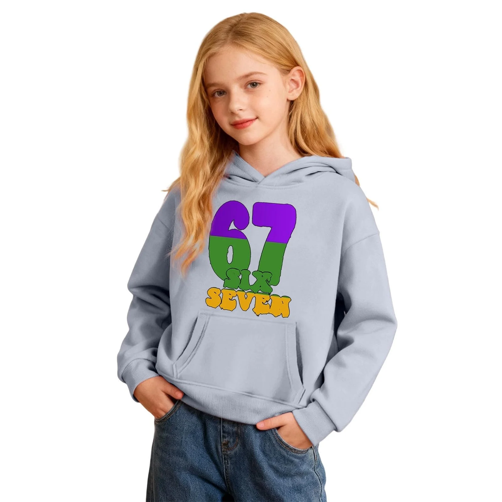 Худі 67 для дівчинки, фото №1