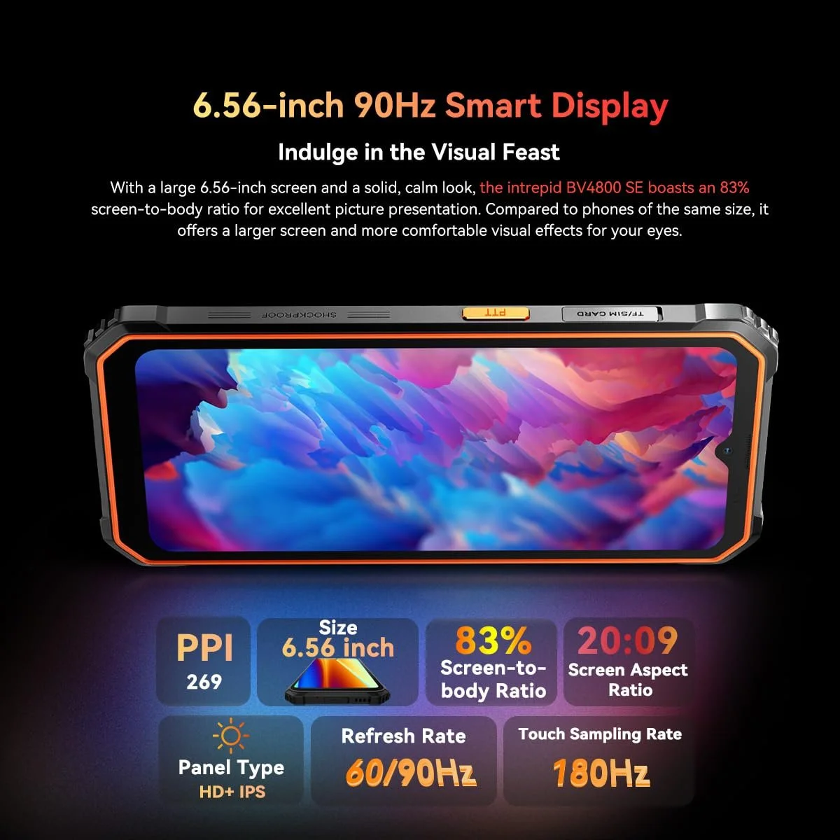 Защищенный смартфон Blackview BV4800 SE Android 15 12GB RAM 64GB ROM 6.56" HD+ NFC 16MP 5100 мАч IP68 Зеленый, фото №5