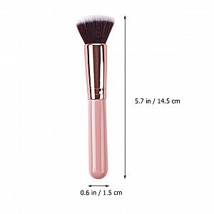 Пензель для основи Beaupretty, 2 шт., преміум-класу, для рідкого макіяжу, паличка для основи, пензель для пудри, професійний, круглий synthetic.ua - Фото 1