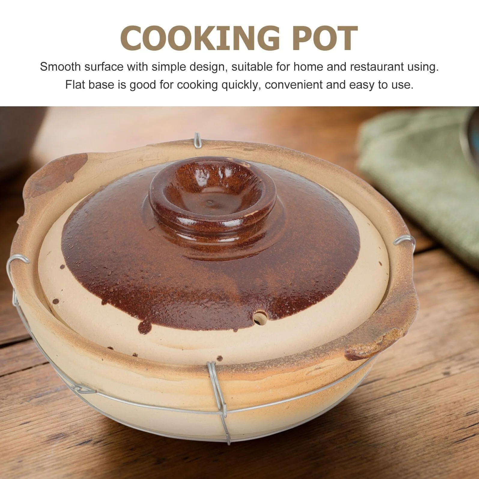 Глиняный горшок с длинной ручкой Термостойкий для тушения и варки, фото №8 Глиняный горшок с длинной ручкой Термостойкий для тушения и варки, фото №8