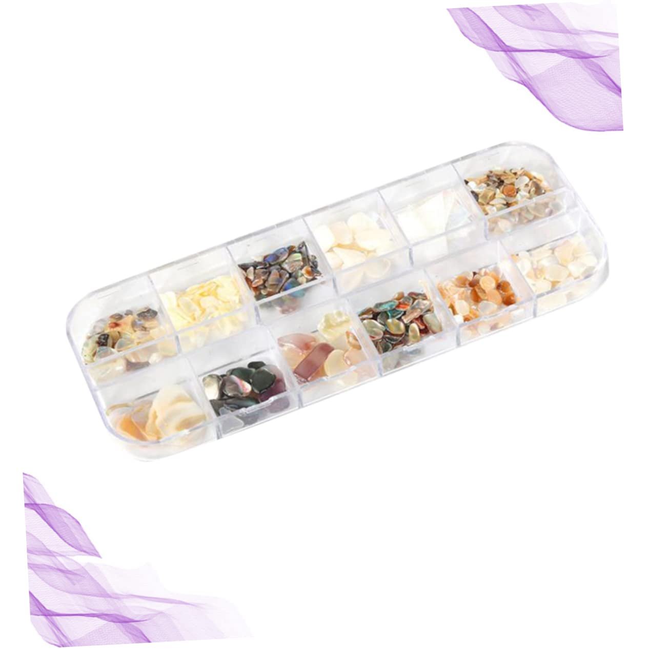 Драгоценные камни для ногтей Beavorty, стразы для ногтей, наклейки на ногти с ракушками, наклейки для ногтей, украшения для ногтей из камней, наклейки на ногти с ракушками, кристаллы, фото №3