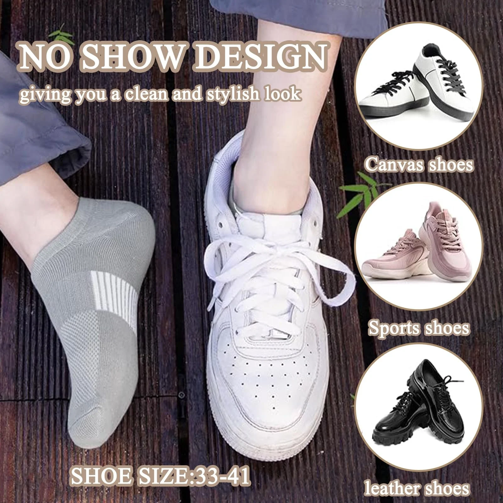 Шкарпетки Спортивні Без Назви Короткі Багатокольорові, 6 пар, фото №6