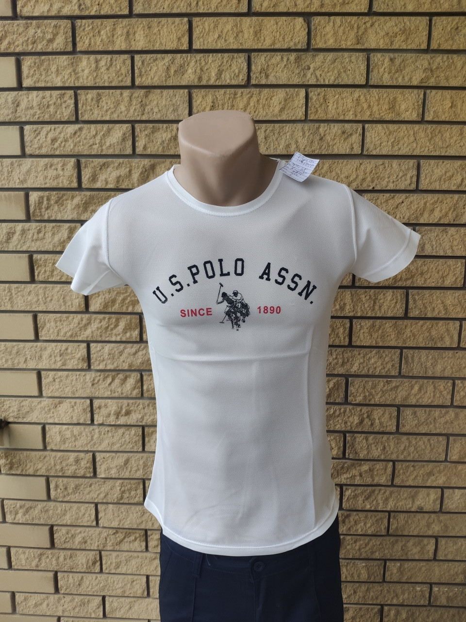 Футболка унисекс коттоновая брендовая POLO Турция, фото №8