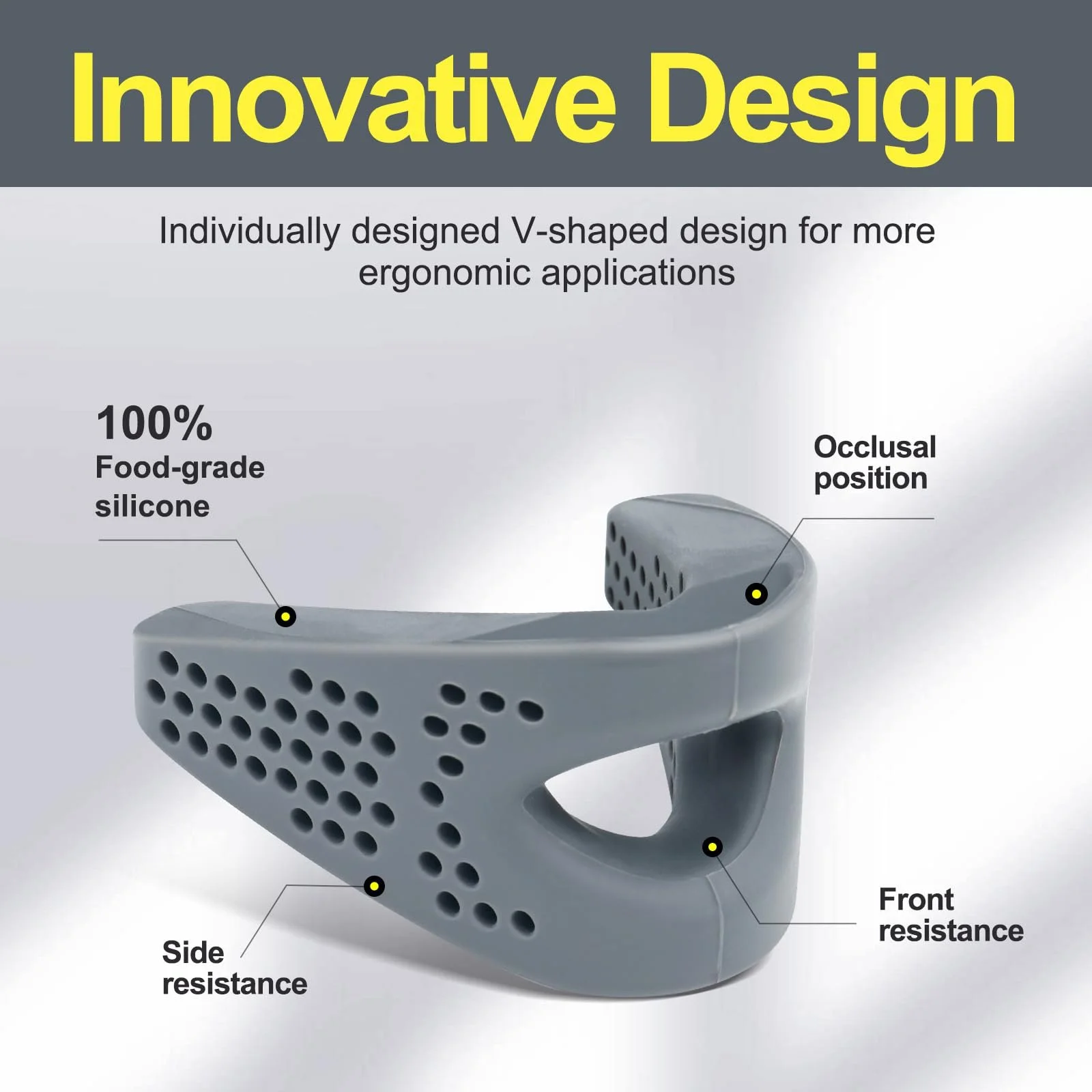 Тренажер для щелепи JVR, пристрій для тренування щелепи, фото №2