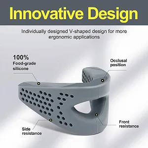 Тренажер для щелепи JVR, пристрій для тренування щелепи synthetic.ua - Фото 1