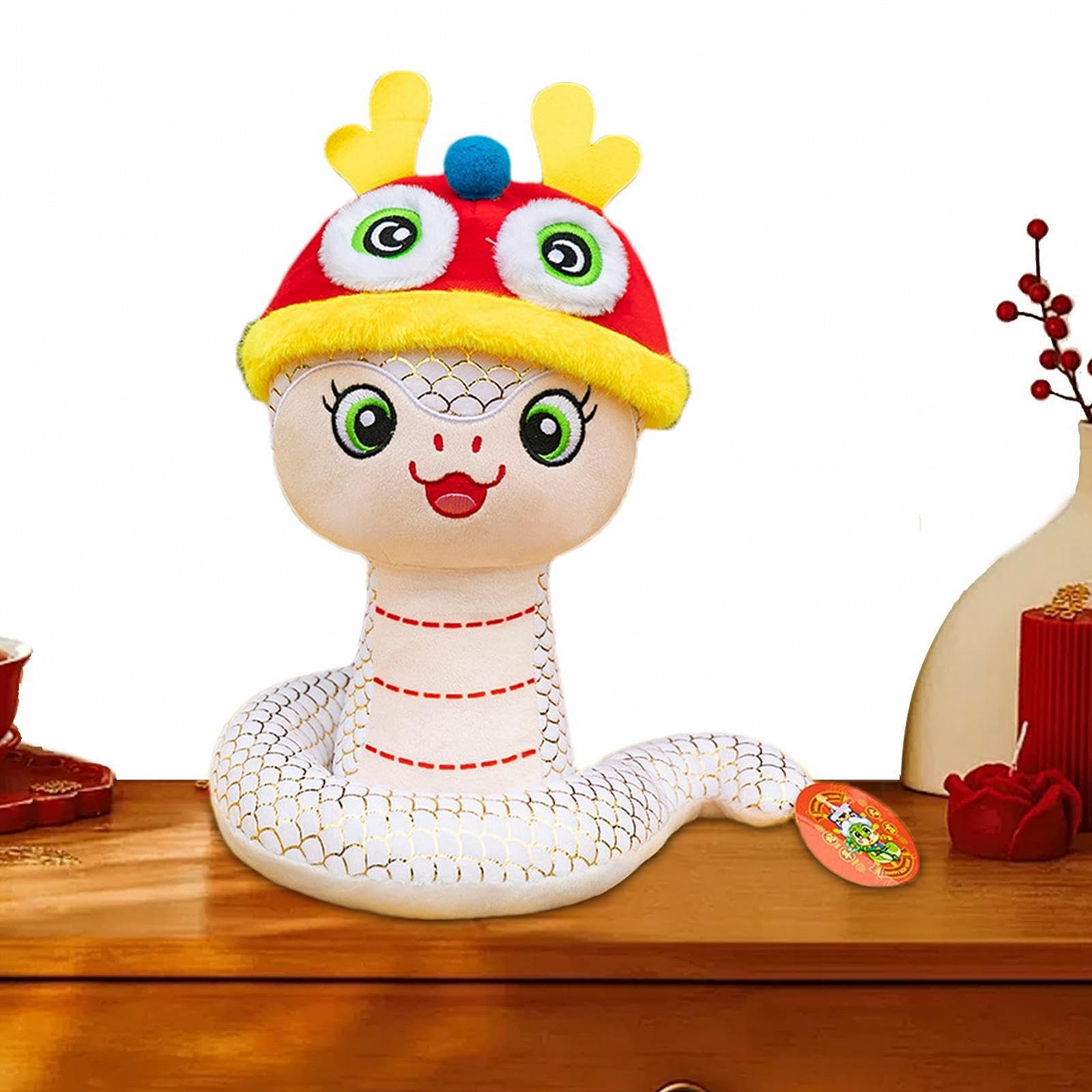 Кукла Плюшевая Змея 11-дюймовая Китайский стиль, фото №9 Кукла Плюшевая Змея 11-дюймовая Китайский стиль, фото №9