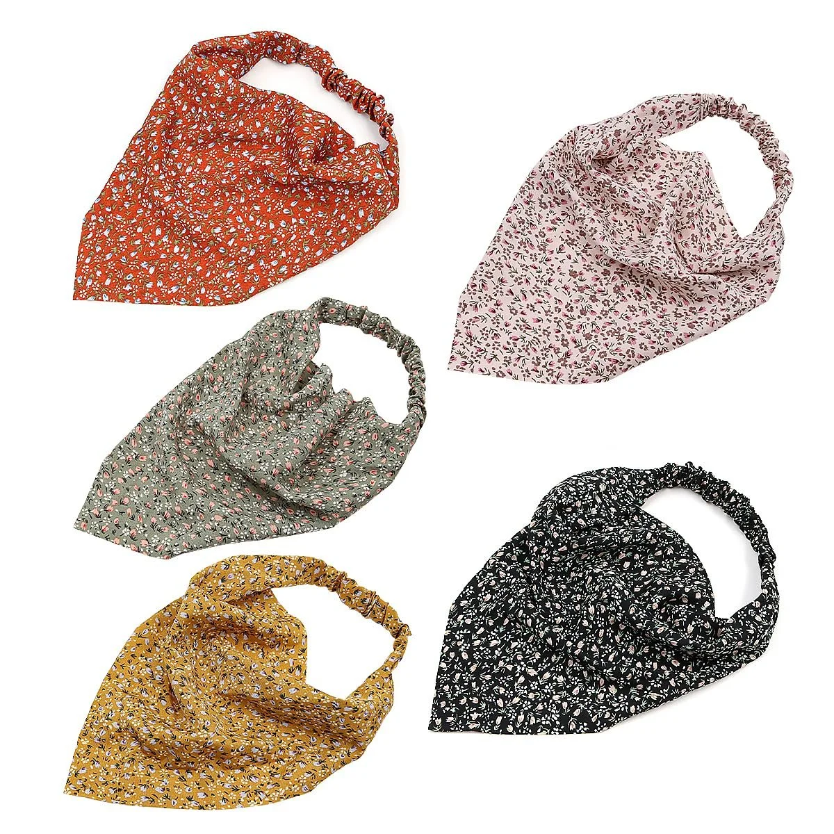 Пов'язка на голову Бохо з квітковим принтом для жінок, фото №1